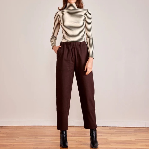 Odeyalo ADAMO black and cream mock neck - Picture 6 of 6